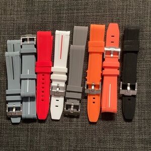 New moon Omega x Swatch planet series swatch replacement Silicone Watch strap 1